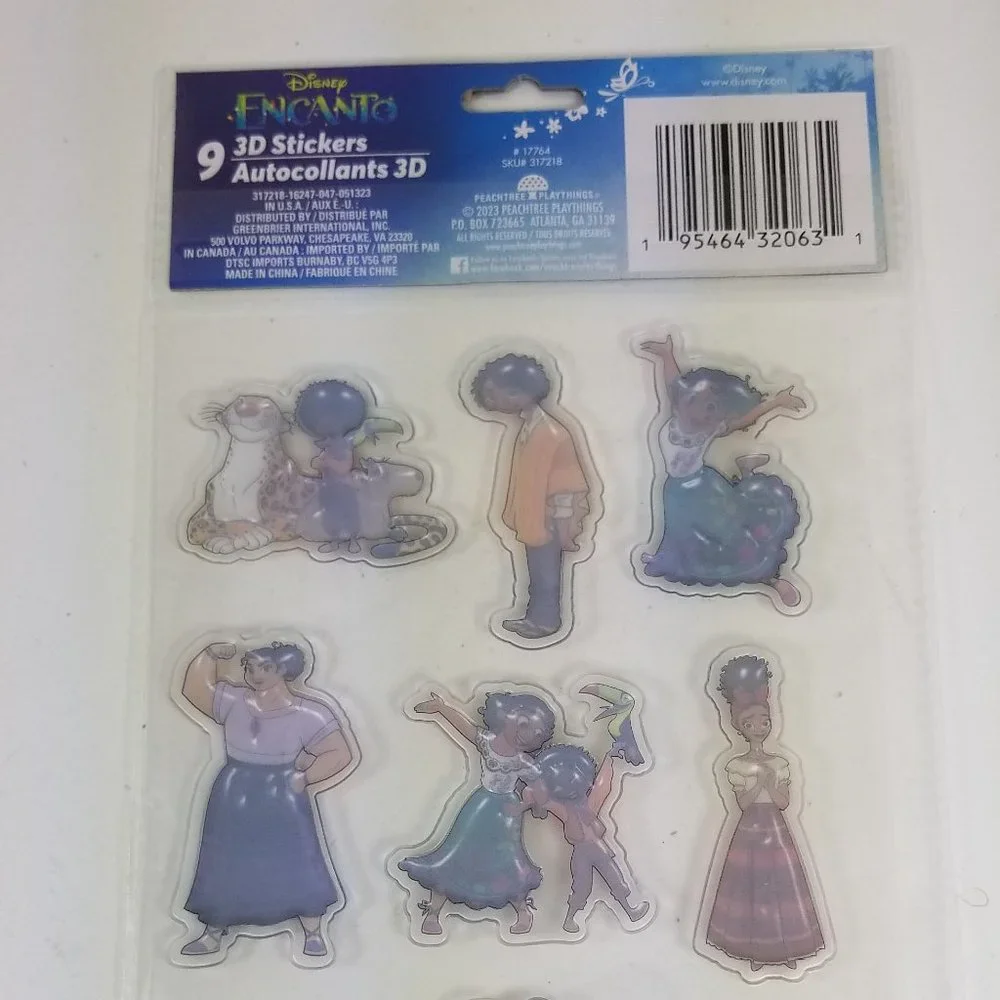 Disney Encanto 3D Dimensional stickers